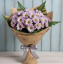 Букет соблазн в Алексине Букет цветов из:  Хризантемы в Алексине