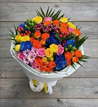 Букет цветов из:  Розы и Хризантемы #REPLACE_PRED# Алексине