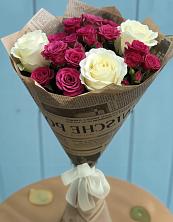 Букет Удивительный из роз в Алексине Букет цветов из:  Розы в Алексине