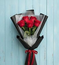 Букет в ритме города в Алексине Букет цветов из:  Розы в Алексине