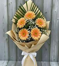 Букет цветов из:  Герберы #REPLACE_PRED# Алексине