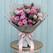 Композиция Яркий комплимент в Алексине Букет цветов из:  Розы в Алексине